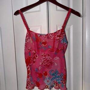 Vibrant Floral Camisole Top